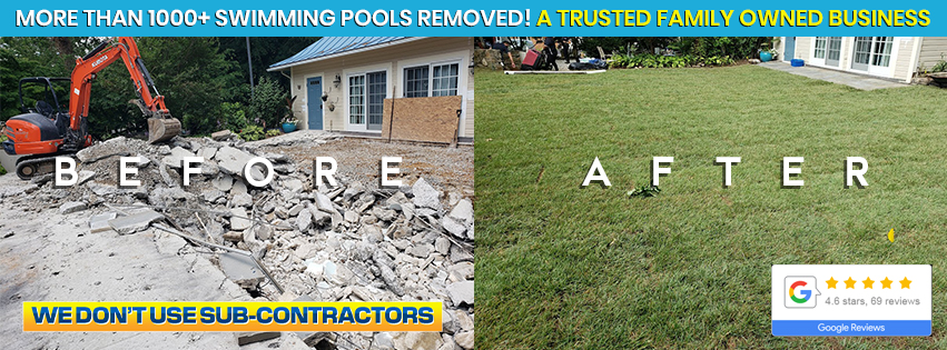 Dallas Pool Demolition | Trusted Dallas Pool Removal Company
